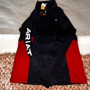 Ariat brand new half zip up